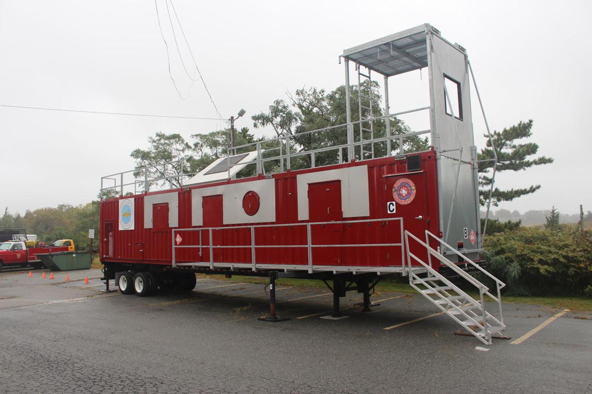 Mobile "Prop" At Sandwich Fire Station 1