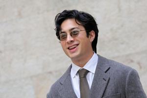 'Heated Rivalry' Star Hudson Williams Steals the Show at Milan Fashion Week