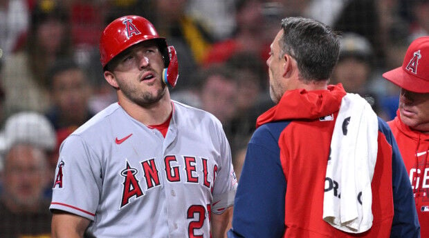 MLB roundup: Angels star Mike Trout placed on 10-day IL with