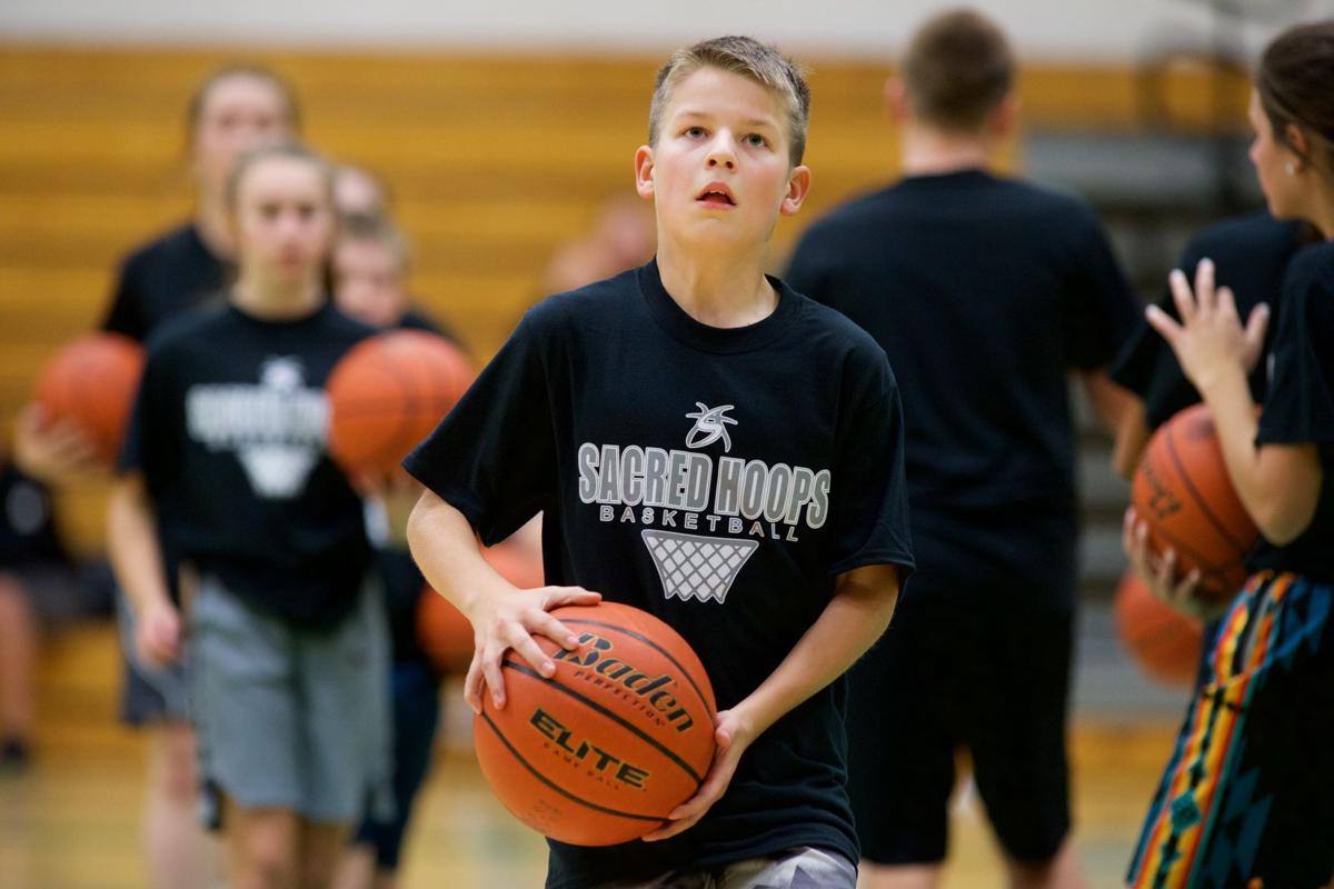 Sacred Hoops Laettner Hold Basketball Camp In Pierre Local