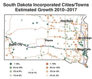 New numbers, old story for South Dakota cities: Over half estimated to be shrinking