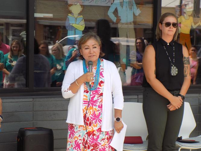 Roselyn Tso and Michaela Seiber