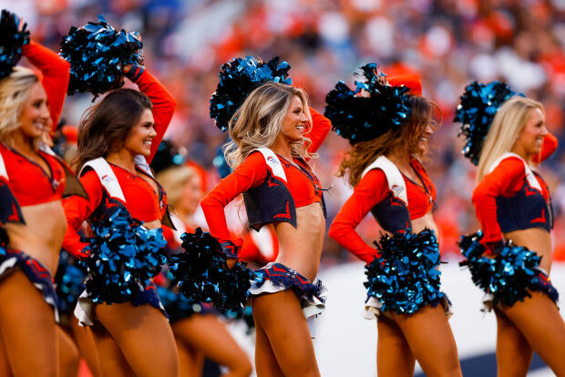 The Denver Broncos Cheerleaders, They're everywhere.