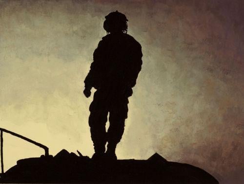 In a war-torn country: A soldier artist looks at Iraq