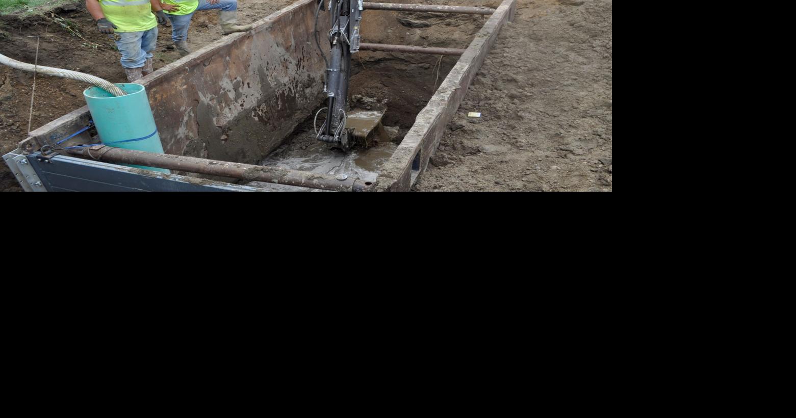 Palmer Work on Pierre sewer pipe leaks nearly complete Local News