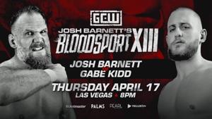 Bloodsport XIII live results: Josh Barnett vs. Gabe Kidd, Natalya debuts