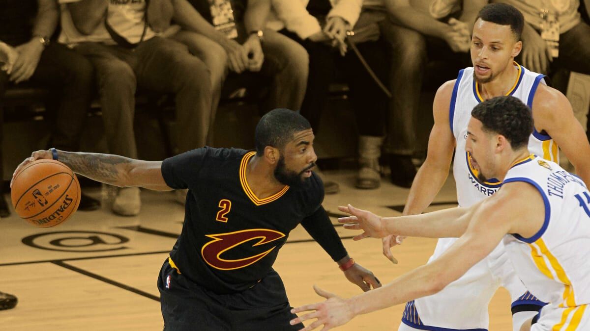 Klay Thompson Regrets Switching On A Play That Led To Kyrie Irving's ...