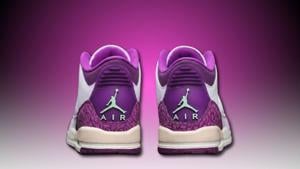 Air Jordan 3 'Vivid Purple' Where to Buy Now