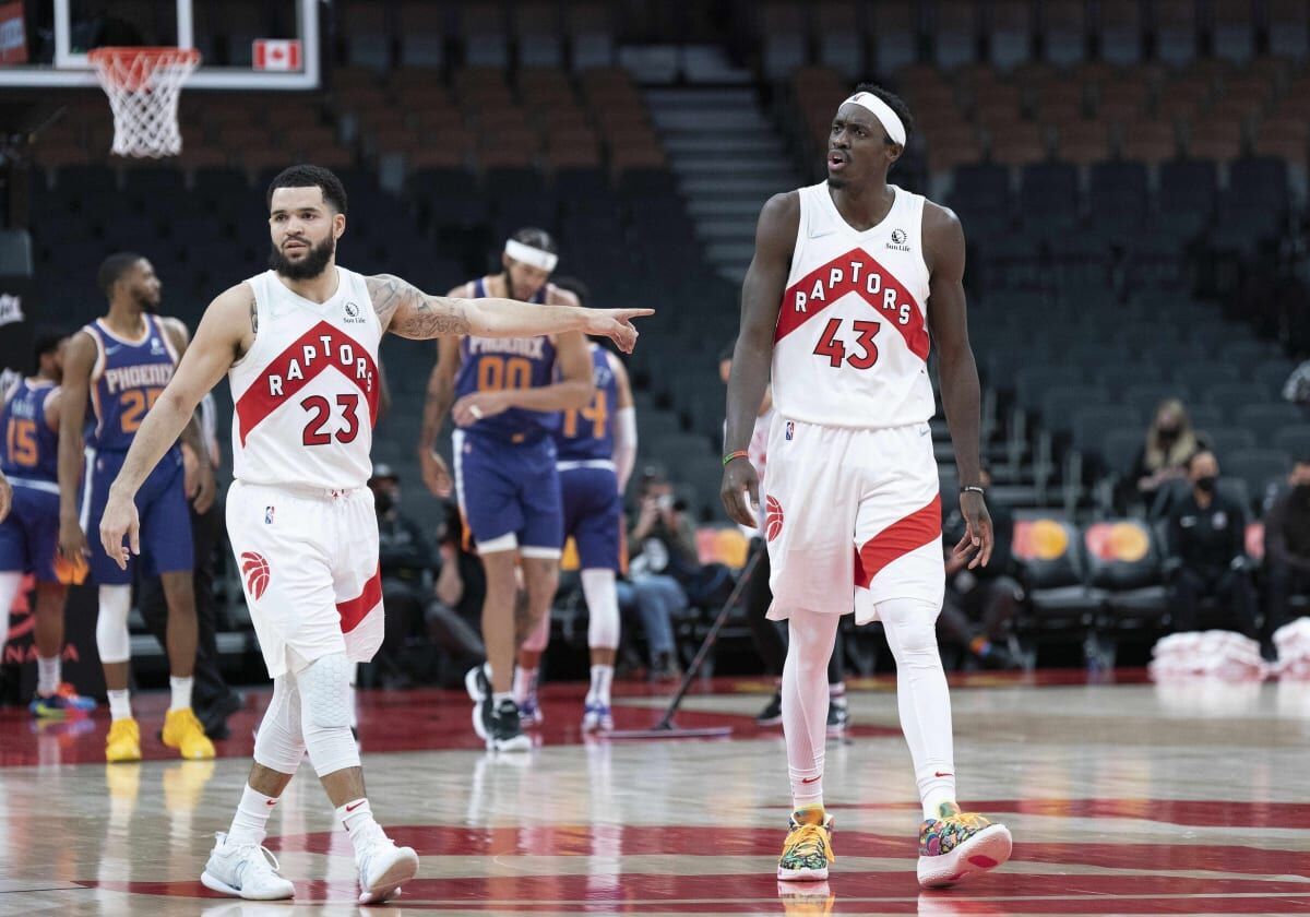 Fred VanVleet - Toronto Raptors - 2019 NBA Finals - Game 4 - Game-Worn Red  Earned Edition Jersey