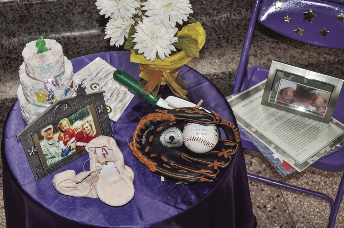 South Dakota American Legion Auxiliary sets up Military Child’s Table