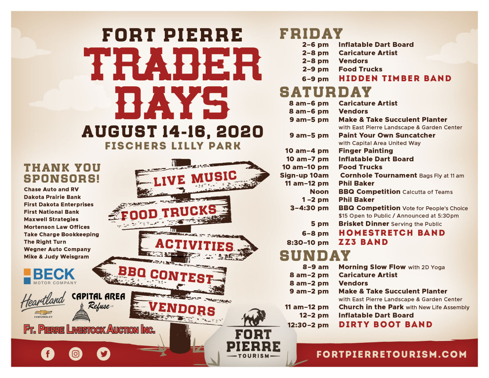 Fort Pierre Trader Days Set For Friday Community