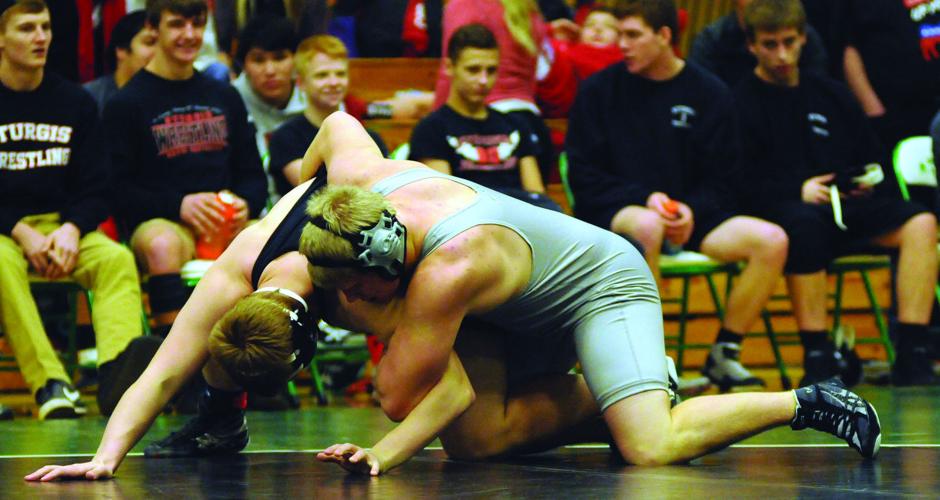 Pierre T.F. Riggs wrestling vs Sturgis | Sports | capjournal.com