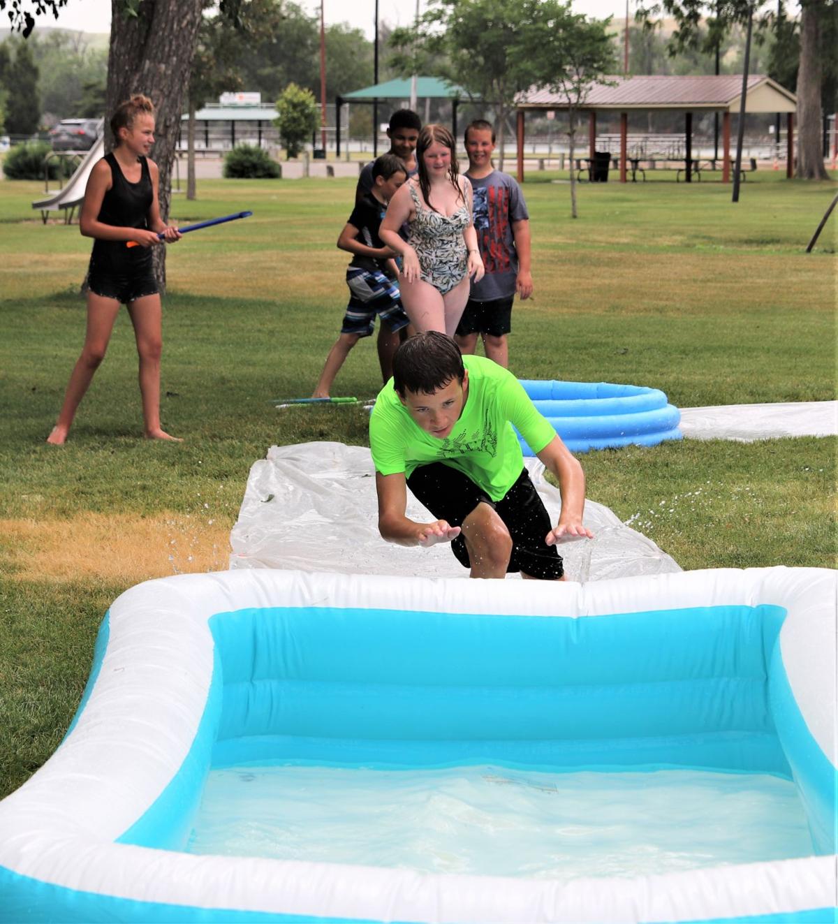 slip slide kickball