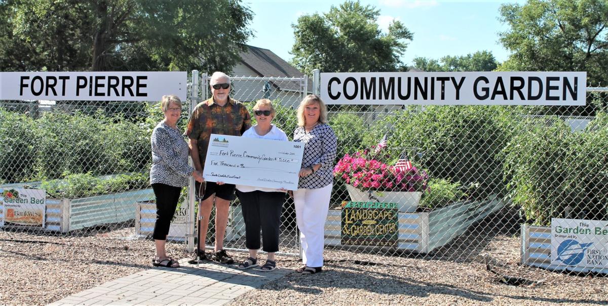 Fort Pierre Community Garden gets 5,000 for improvements Community