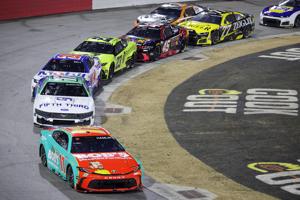 Bubba Wallace Sends Carson Hocevar Into the Infield During Clash at Bowman Gray