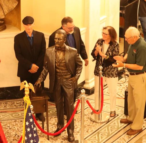 Three new Governor’s statues unveiled