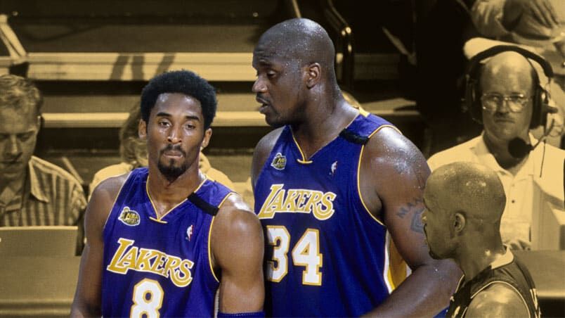 Shaquille O'Neal had a signal to keep the ball away from Kobe