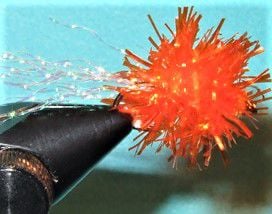 24 Salmon Egg Flies Sponge and Estaz