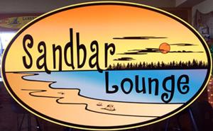 Sandbar Lounge with open window access to the River Front Patio