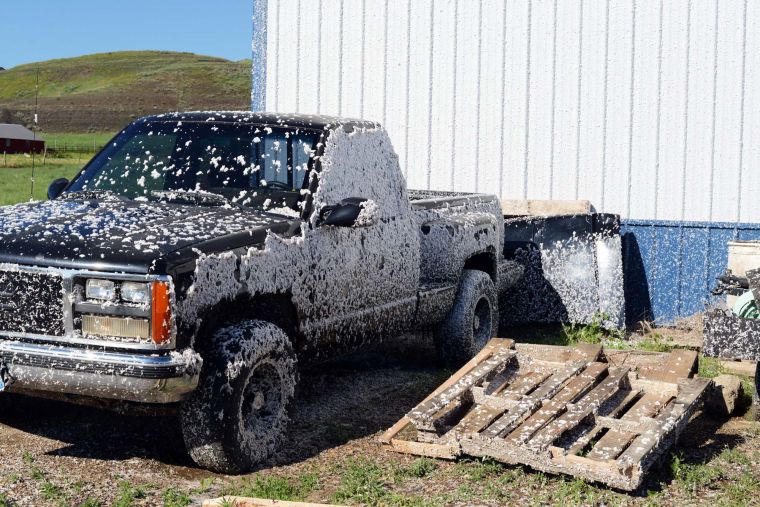 Storm drops hail in Fort Pierre area Local News Stories