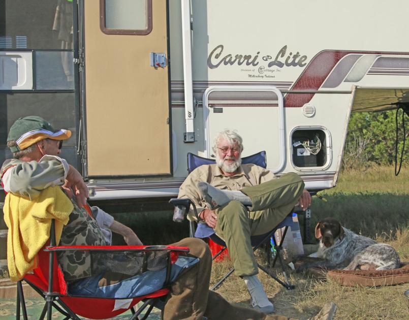 At Richland Dam, grouse hunters gather from all over to experience a land of grass