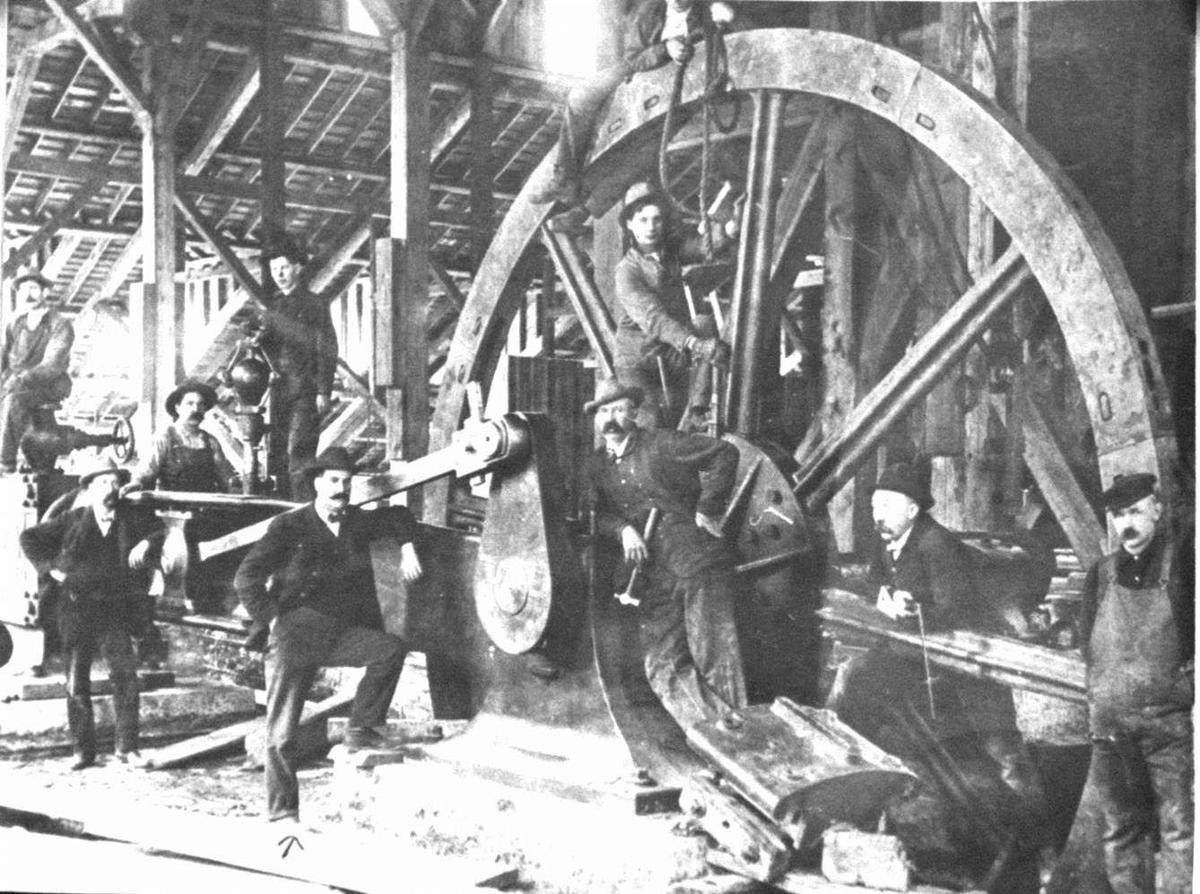 Deadwood & Delaware Mine Smelter S Dakota-1890- Historic Photo Print Deadwood Deadwood & Delaware Mine Smelter S Dakota-1890- Historic Photo Print Deadwood