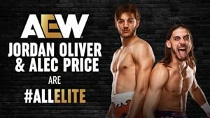 Alec Price & Jordan Oliver officially under AEW contracts