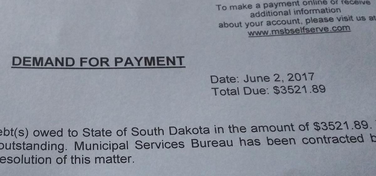 Poor SD Residents Hit Hardest By State Debt Collection