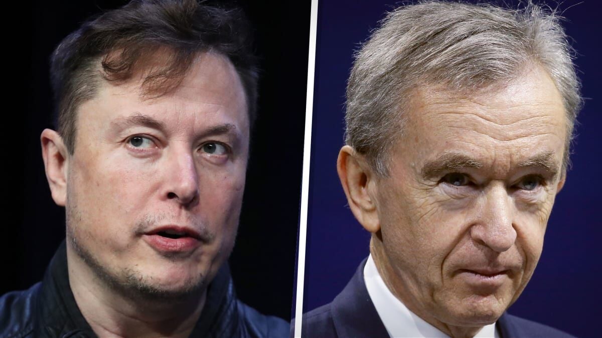 Elon Musk Inches Closer To World's Richest Man Bernard Arnault Who Lost $11  Billion In A Day After Stock Rout - Tech