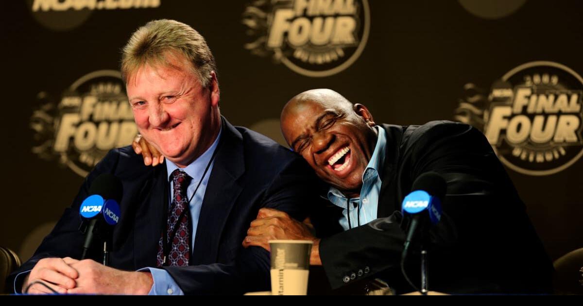 Basketball gods shined down on us - Magic Johnson and Larry Bird