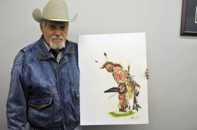 Pierre Artist Wins Prize For Indian Dancer Painting Local News Stories Capjournal Com