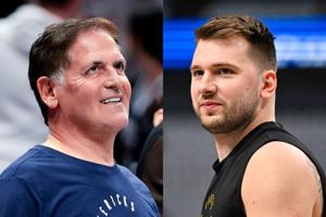 Postgame Handshake Between Luka Doncic, Mark Cuban Turns Heads