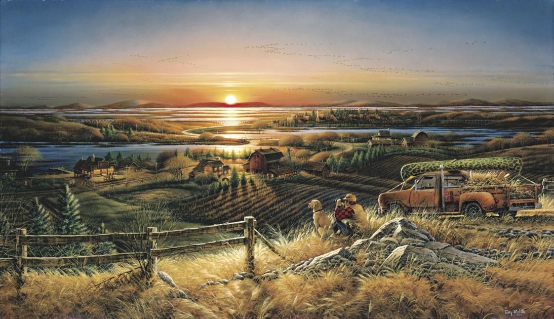 Dakota Life Terry Redlin Conservationist Artist And Hunter