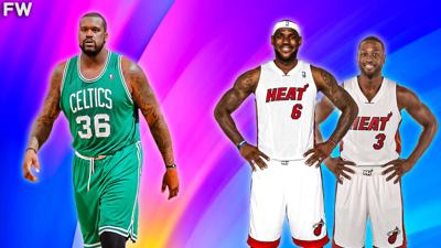 Shaquille O'Neal Claims He Would've "F**ked Up" LeBron James And Dwyane Wade With 2011 Celtics