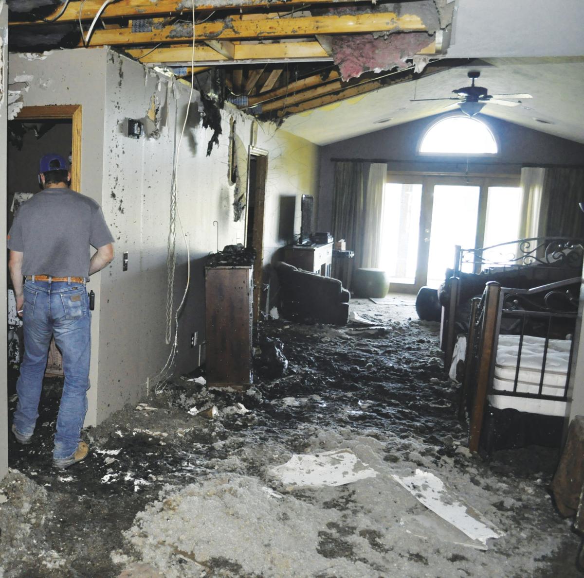 Early morning fire wrecks Fort Pierre townhouse in Marion’s Garden