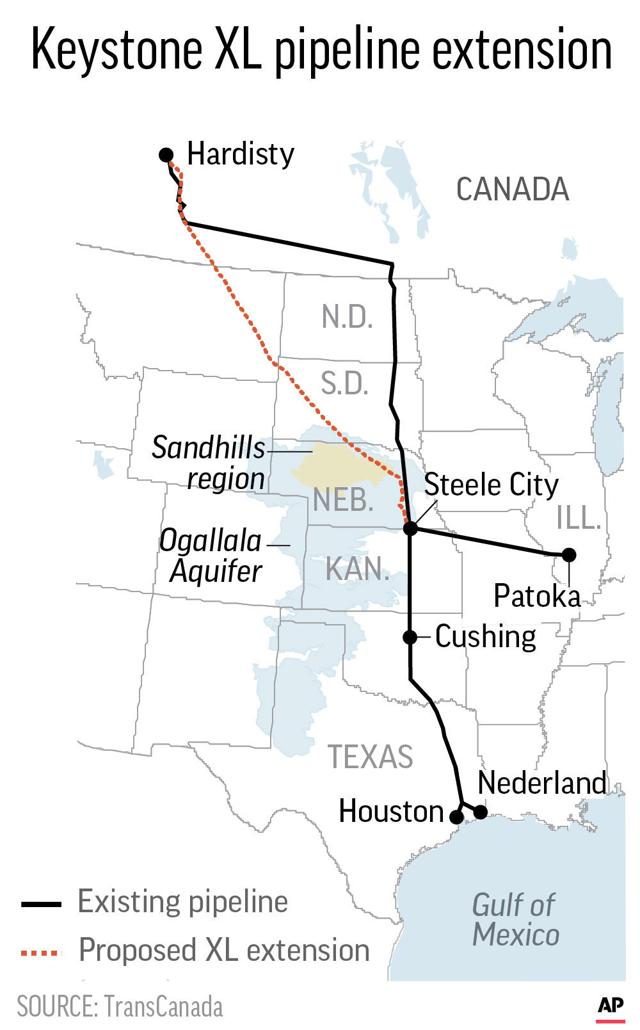 Judge Lawsuit challenging Keystone pipeline can continue  Local News  