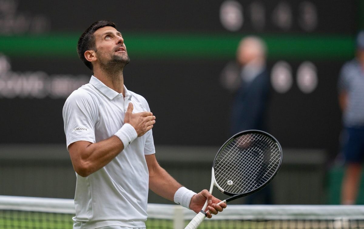 Novak Djokovic Rallies To Beat Andrey Rublev And Reach 12th Wimbledon ...