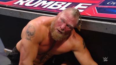 Brock Lesnar quickly eliminated from WWE Royal Rumble match