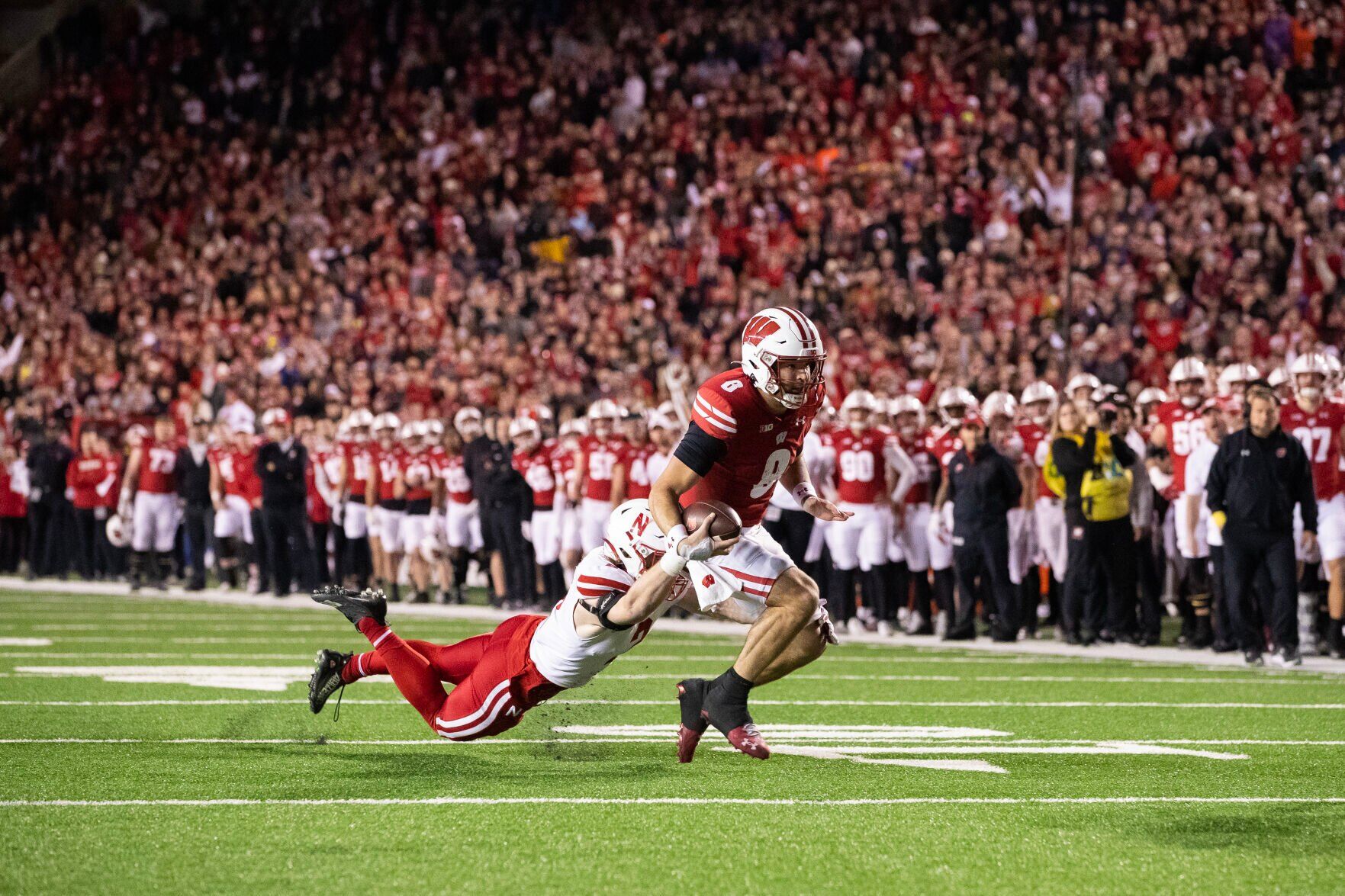 Badger football s Fickell gets a break as Gophers Fleck gets