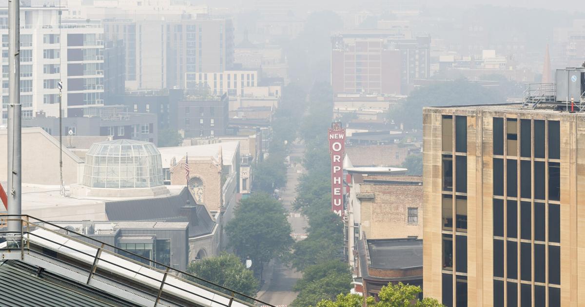 Madison air quality hits hazardous levels due to northern wildfires