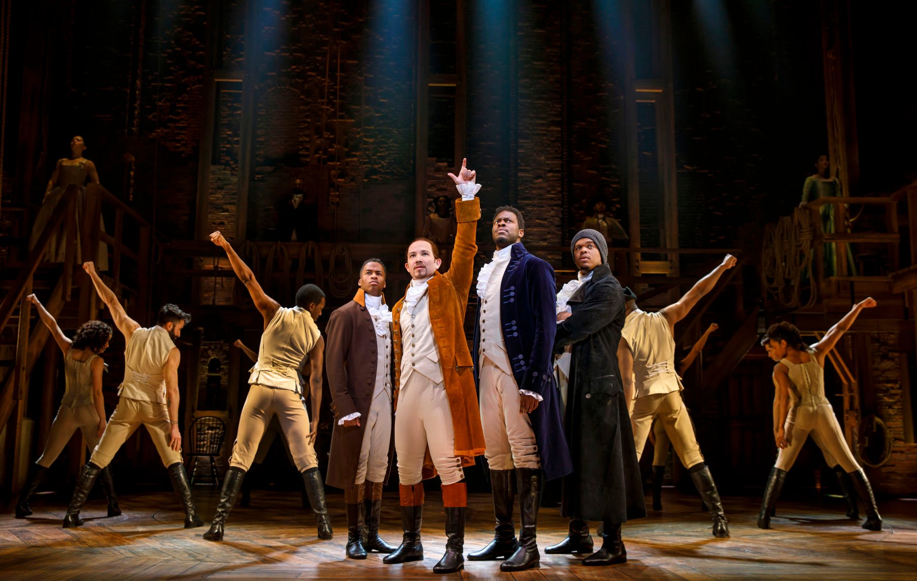 Hamilton tickets overture on sale center