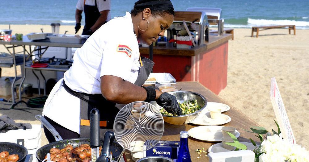 ‘Top Chef’s’ Michelle Wallace holds it down at Wisconsin BBQ bash