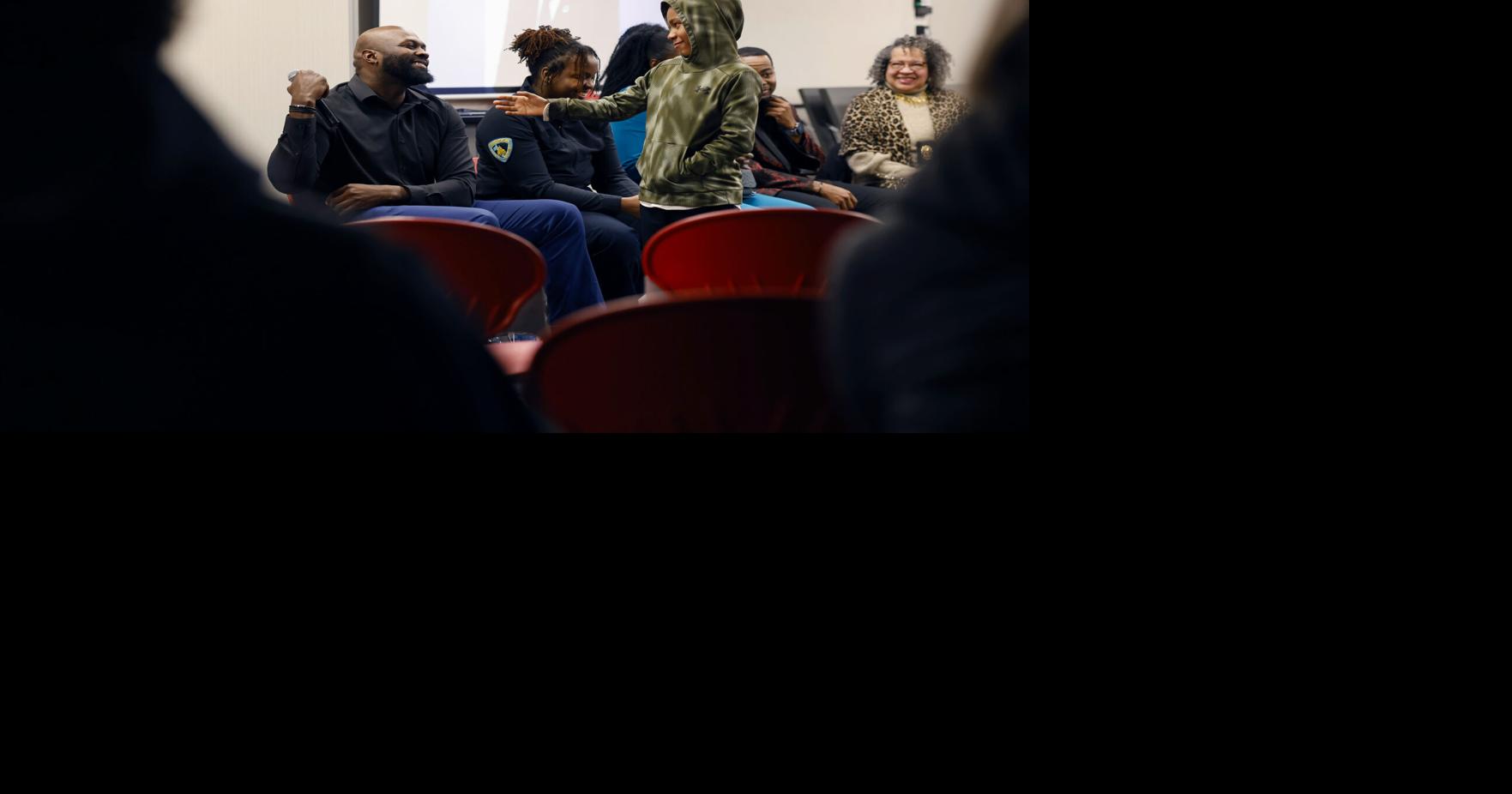 Madison in focus: A heartwarming moment before a panel discussion ...
