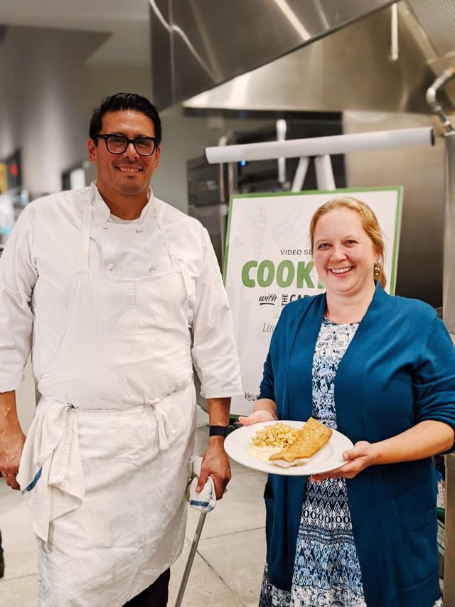 Watch Harvey House chef Joe Papach makes Superior walleye Cooking with the Cap Times