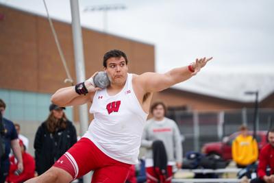 UW shot putter Jason Swarens