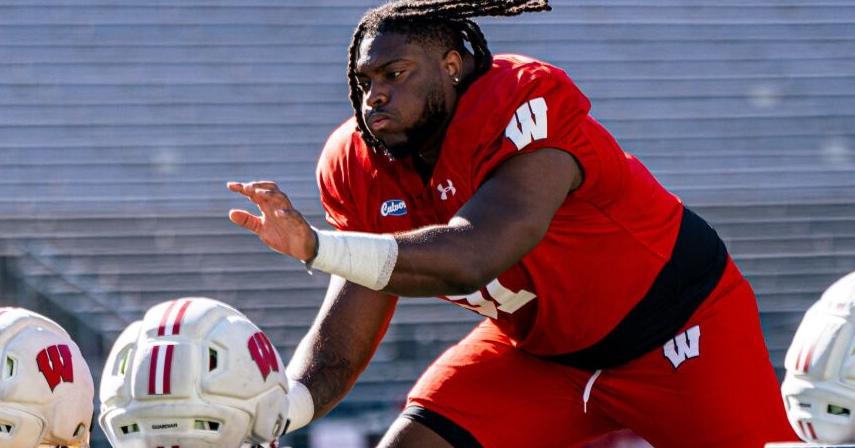 A Badgers defensive lineman is ready for a fresh start