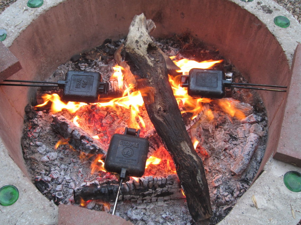 Pudgy Pie Guy - PIE IRON CLEAN UP FOR CAMPING SEASON Did