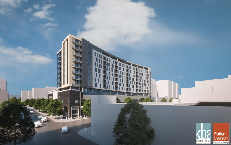 SSM Health clinic, Judge Doyle Square apartments, public market moving