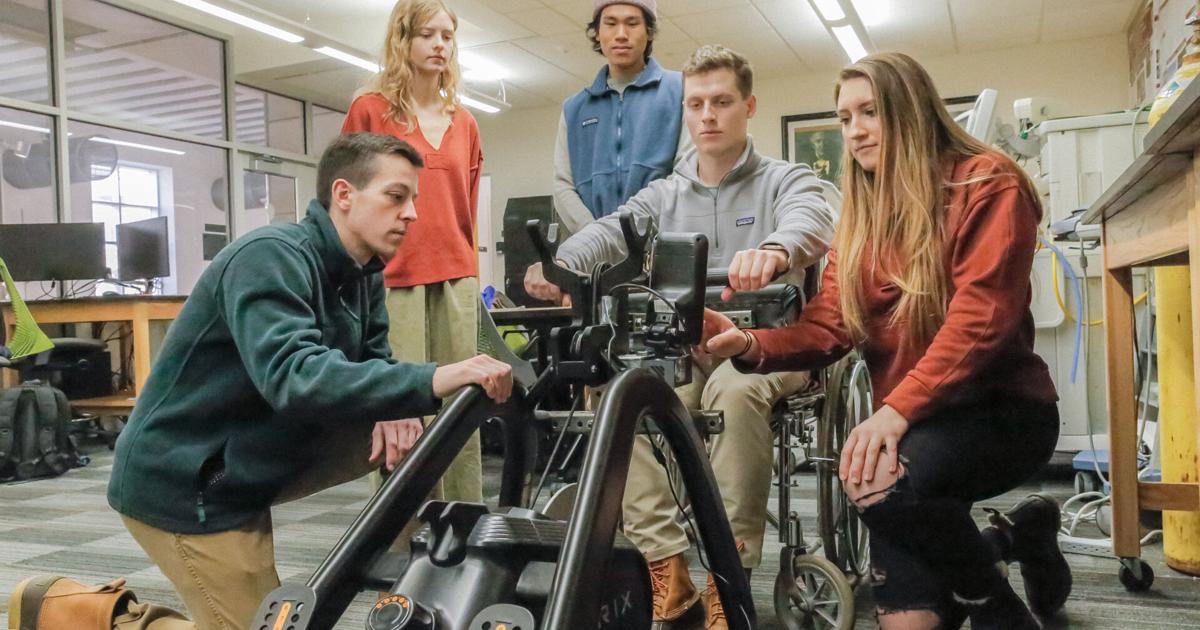 UW-Madison students design adaptive rowing machine for local company ...