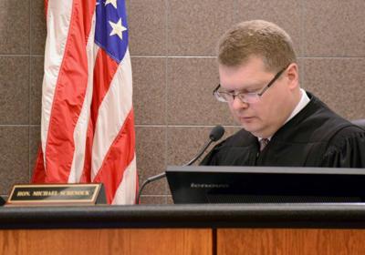 Sauk County Circuit Court Judge Michael Screnock enters Wisconsin Sauk County Circuit Court Judge Michael Screnock enters Wisconsin